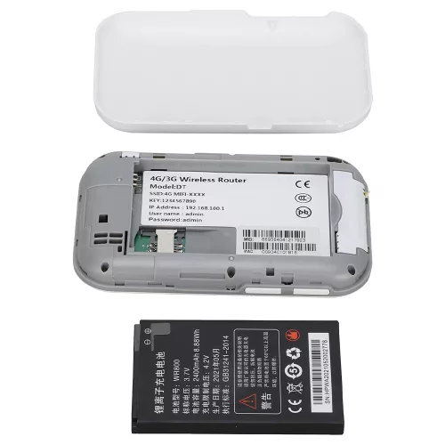 4G LTE hordozható mobil router – 150 Mbps, WiFi hotspot, 8 eszköz egyidejű csatlakozása