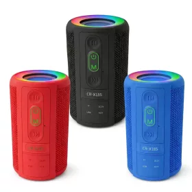 CR-X185 Bluetooth RGB hangszóró, piros