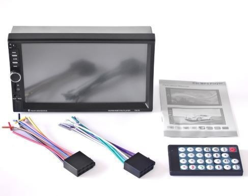 2Din-es autórádió 7 colos,multimédiás rendszer , mp5 4*45W 