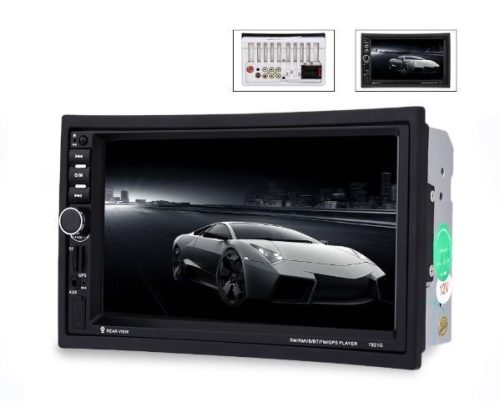 2Din-es autórádió 7 colos,multimédiás rendszer , mp5 4*45W 