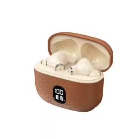 Modle Bluetooth fülhallgató, barna