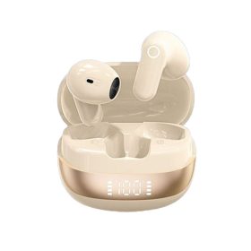 SonicEdge M15 TWS fülhallgató, bézs