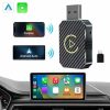 Vezeték Nélküli Autós Kapcsolat CarPlay & AndroidAuto alapú fejegységekhez, Bluetooth USB Adapter