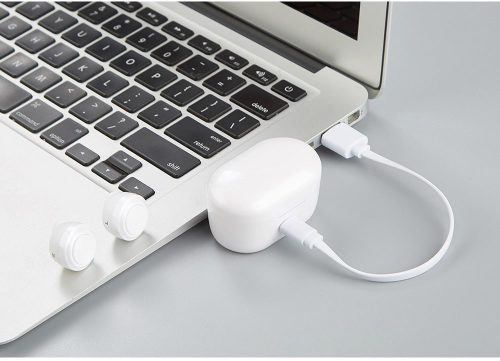 Ultra A6  vezetéknélküli fülhallgató - beépített powerbank, mikrofon