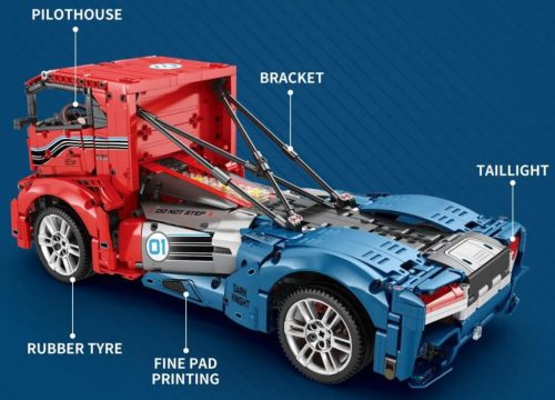 Reobrix Iron Knight kamion építőkészlet 2 távirányítóval