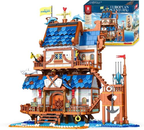 Reobrix Középkori halászház építőkészlet (2450 darabos)