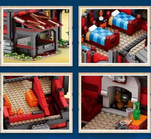 Reobrix 66017 – Középkori Fogadó  3214db-os építőkészlet