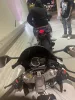 iMESTOU lopásbiztos motoros telefontartó – alumínium, 1" golyós rögzítéssel