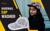 Összecsukható baseball sapka mosó és formázó keret – mosógéphez és mosogatógéphez