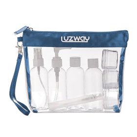 Luzway Repülős Utazószett (9 darabos) - kék