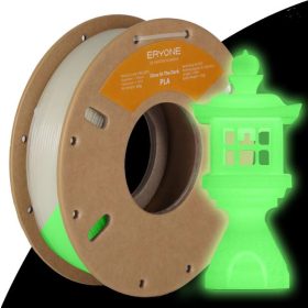    ERYONE Luminous PLA zöld Nyomtató Filament – 1,75 mm, ±0,03 mm Pontosság, 1 kg