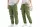 NATUST unisex cargo nadrág – pamut szabadidőnadrág gumis derékkal - (170–176 cm)
