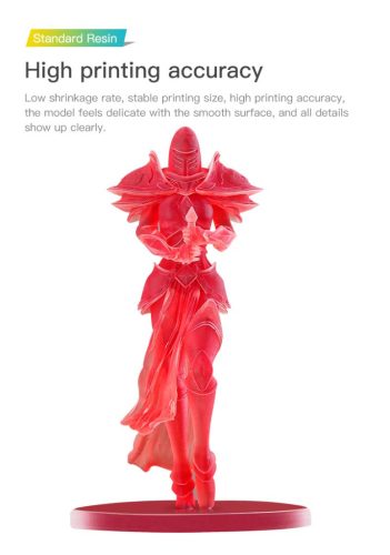  Creality Standard Resin – Zöld – 500 g | Gyors, precíz LCD/DLP 3D nyomtatógyanta