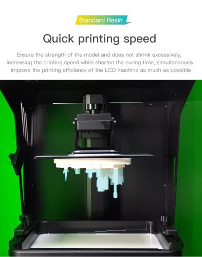  Creality Standard Resin – Zöld – 500 g | Gyors, precíz LCD/DLP 3D nyomtatógyanta