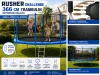 Rusher Challenge Kültéri trambulin védőhálóval – UV-álló, EN71-14 kompatibilis kivitel - 3,66 m 