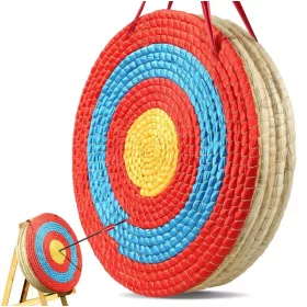 íjásztábla, 5 rétegű, 51 cm-es nyílcél, hagyományos,