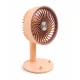 USB-n újratölthető hordozható asztali ventilátor – 5 sebességfokozattal, állítható fejjel