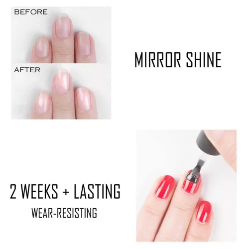 Vishine tartós leoldható géllakk alap- és fedőlakk szett 2*15 ml