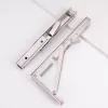 2 részes összecsukható fali konzol – rozsdamentes acél – 30,3 × 16,2 cm
