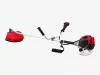 Benzines fűkasza / bozótvágó – 72 cm³, 2 ütemű motorral - Piros