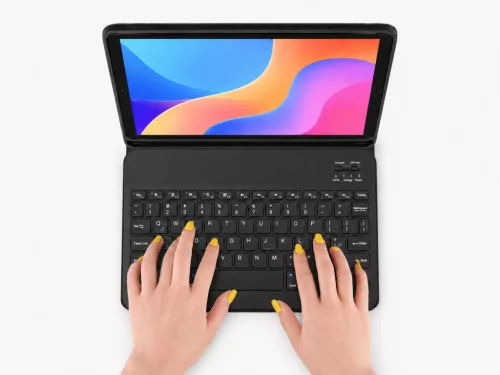 Bluetooth Billentyűzet tok iPAD 9.7 2017 / 2018 iPad AIR / AIR 2 CASE készülékhez