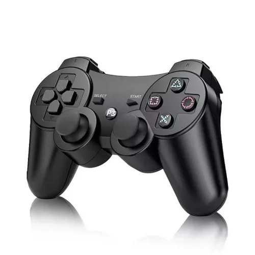 PS3 kompatibilis vezeték nélküli kontroller 2 db, fehér-fekete
