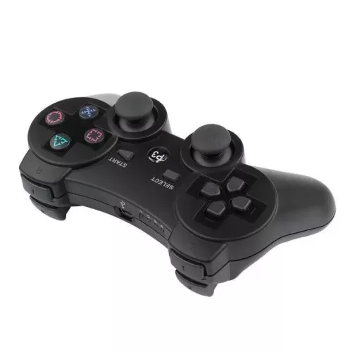 PS3 kompatibilis vezeték nélküli kontroller 2 db, fehér-fekete