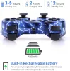 PS3 kompatibilis vezeték nélküli kontroller 2 db, kék