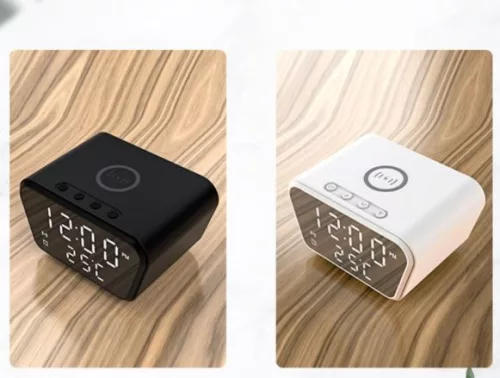 Colossus Qi töltős ébresztőóra