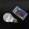 RGB led villanykörte távirányítóval