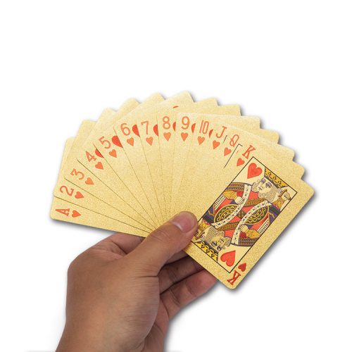 Goldlife arany kártya készlet