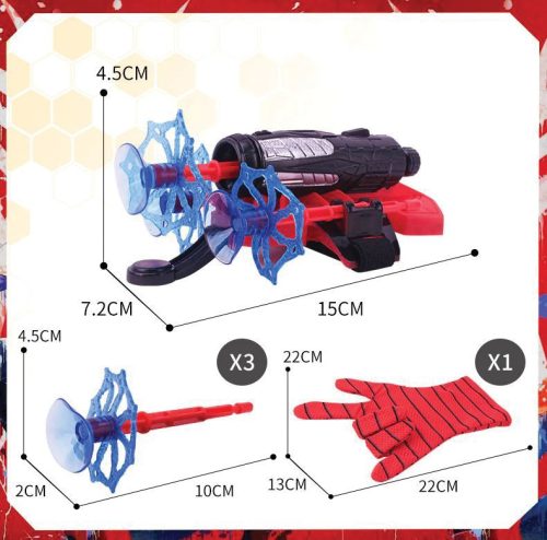 Pók kesztyű hálóvetővel