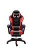 Likeregal 920 LED gamer szék lábtartóval piros masszázs funkcióval