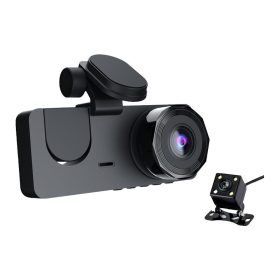   REC Autós fedélzetikamera tolatókamerával, beépített utastér kamerával Y-15