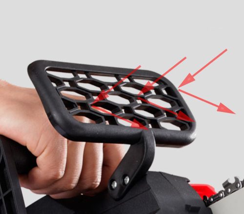 Mraw 300W akkumlátoros  láncfűrész 12" -es 48V, 3900mAh-os lítium akkumulátorral