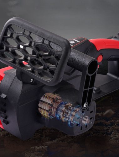 Mraw 300W akkumlátoros  láncfűrész 12" -es 48V, 3900mAh-os lítium akkumulátorral