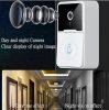 SmartCom Okos vezetéknélküli kapucsengő beltéri vevővel,fehér szín