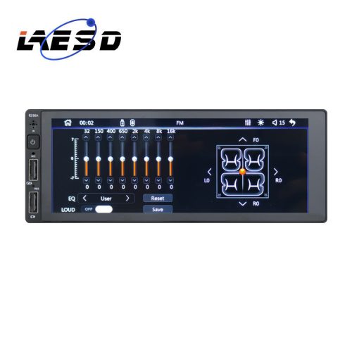 Laeso 1 dines Apple carplay + Android Autó GPS navigáció, autórádió, 6.86 hüvelykes