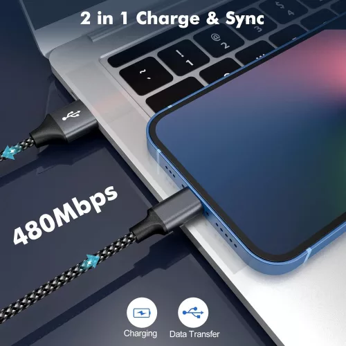 Amoner 6 Darabos IOS Iphone kábelkészlet