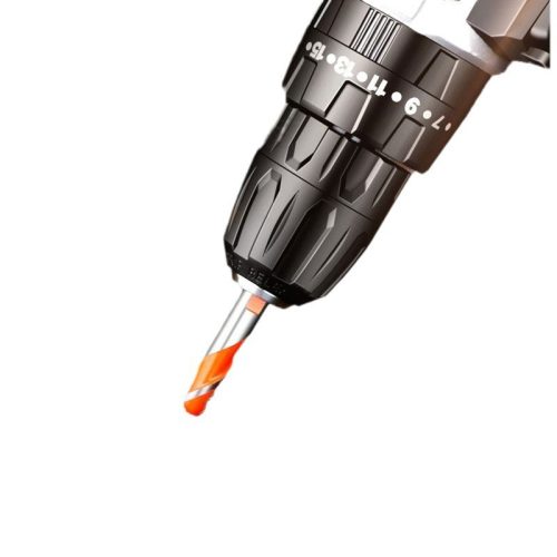 Akkumulátoros elektromos fúró és csavarhúzó készlet - 2 akkumulátorral és csavarfej szettel