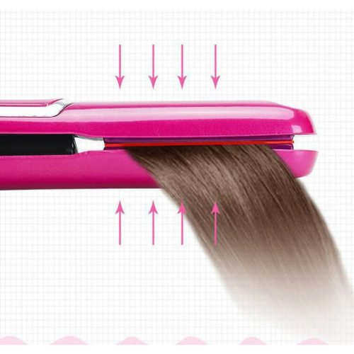 Vezeték nélküli 2 az 1-ben Hajgöndörítő és Hajkiegyenesítő – USB töltéssel, állítható hőfokkal