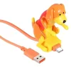 Töcskölő tacskó telefon töltő kábel USB - type C