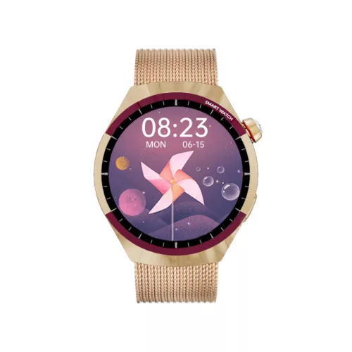 SK6 Mini Okosóra – Elegáns, kompakt és nőies kialakítás Bluetooth hívással