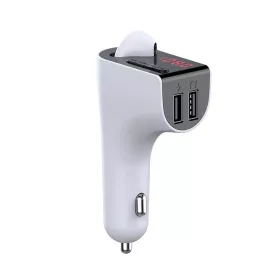   V14 2 az 1- ben autós headset és transmitter + 2 db USB + TF kártya